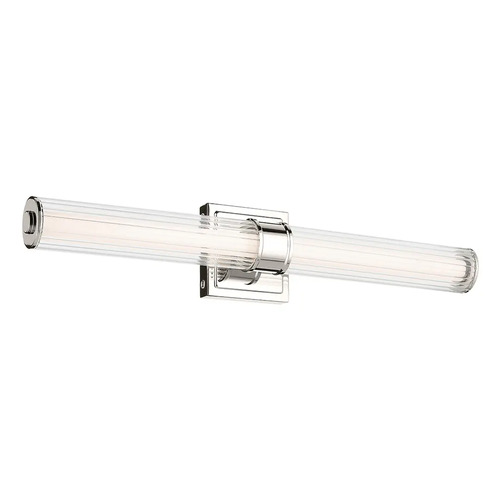Laurene 26.50-Inch LED Bath Light in Polished Nickel by Kichler