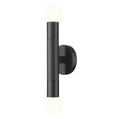 Z-Lite Z-Lite Stari Matte Black Sconce 1956-2S-MB