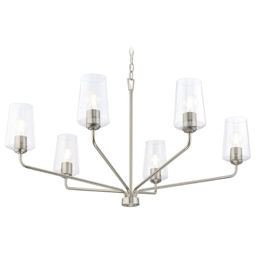 Progress Lighting Celino Brushed Nickel Chandelier