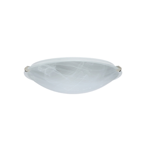 Besa Lighting Flushmount Light Marble Glass Polished Nickel by Besa Lighting 968252-PN