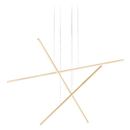 Vega Minor Gold LED Multi-Light Pendant by Kuzco Lighting