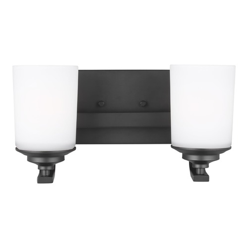 Kemal Midnight Black Bathroom Light by Generation Lighting