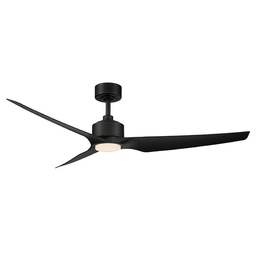 WAC Lighting Stella 60-Inch Outdoor LED Fan in Matte Black by WAC Lighting F-056L-MB