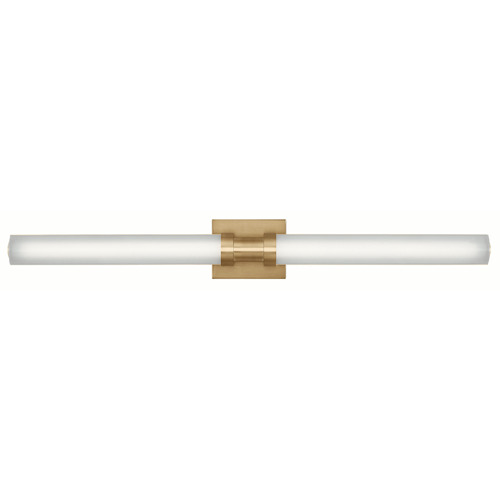 Visual Comfort Studio Collection Visual Comfort Studio Collection Kiel Satin Brass LED Vertical Bathroom Light 4604093S-848