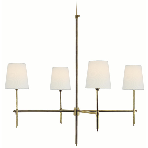 Bryant Antique Brass Large Chandelier