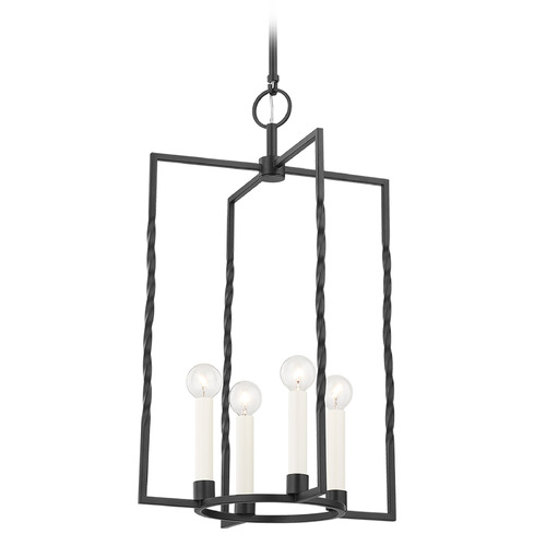 Mitzi by Hudson Valley Mitzi Janelle Large Textured Black Wall Sconce H731704L-TBK