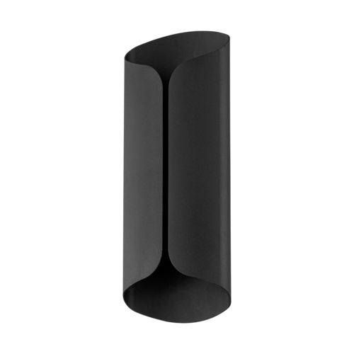 Troy Lighting Cole Textured Black LED Outdoor Wall Light