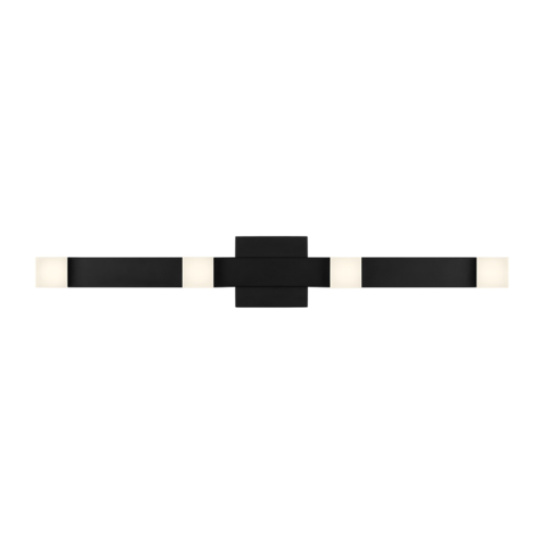 Brander 30-Inch LED Bath Light in Black by Visual Comfort Studio