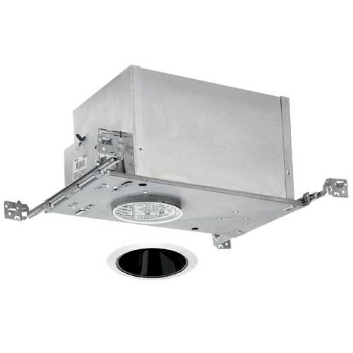 Juno Lighting Group 4-inch Low-Voltage Recessed Lighting Kit with Black Trim by Juno Lighting Group IC44N/442B-WH