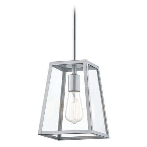 Design Classics Rue Silver Outdoor Hanging Light
