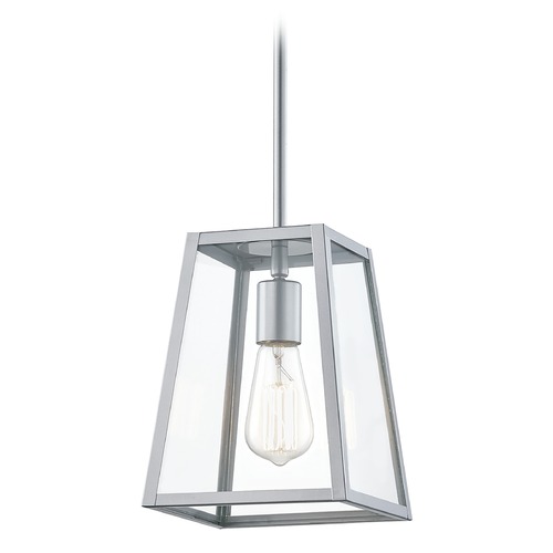 Design Classics Lighting Design Classics Rue Silver Outdoor Hanging Light JJ 1849-SIL