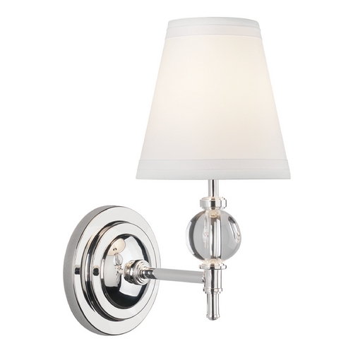 The Muses Sconce in Silver by Robert Abbey