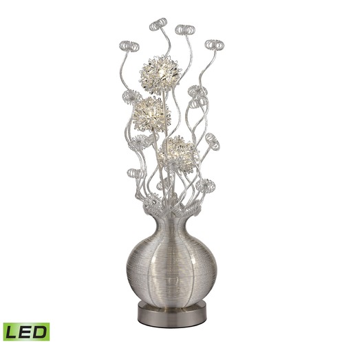 Elk Lighting Dimond Lighting Silver LED Table Lamp D2717
