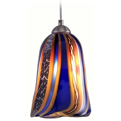 Oggetti Lighting Amore Satin Nickel Mini Pendant by Oggetti Lighting 18-156B