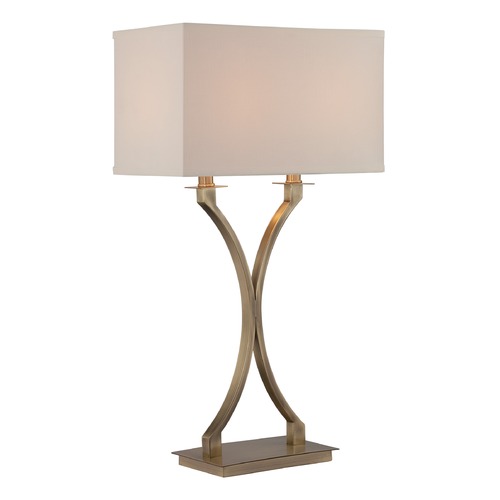 Antique Brass Table Lamp by Lite Source Lighting