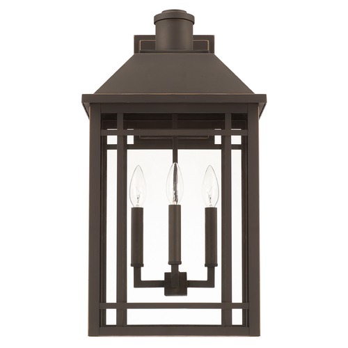 Capital Lighting Braden 23-Inch Outdoor Light in Oiled Bronze by Capital Lighting 927131OZ