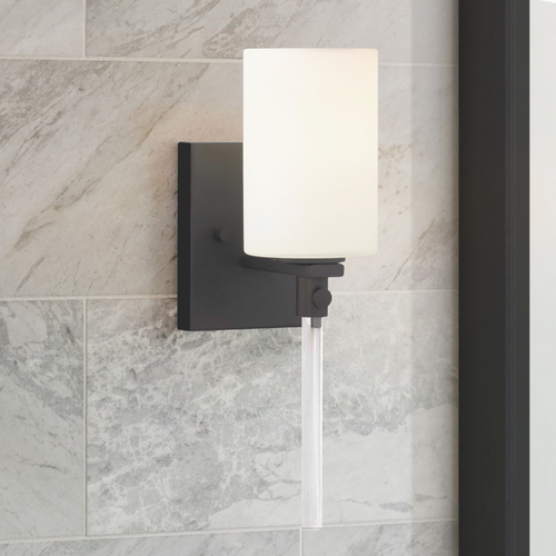 Lisbon Black Sconce by Progress Lighting