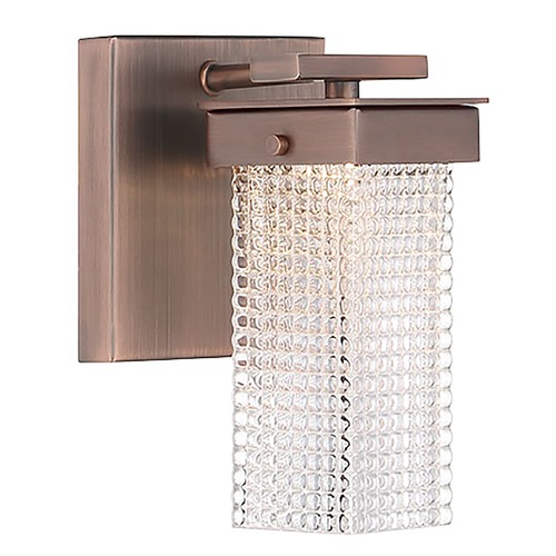 Minka Lavery Dewberry Lane Dark Brushed Bronze (plated) LED Sconce by Minka Lavery 4901-267-L