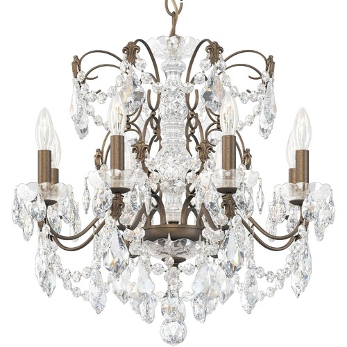 Century Etruscan Gold Crystal Chandelier by Schonbek Lighting