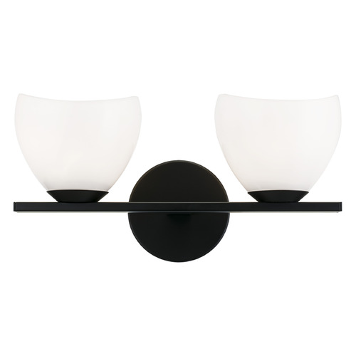 Matteo Lighting Matteo Lighting Uptowne Black Bathroom Light S04202BKOP