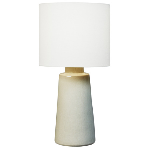 Vessel Large Table Lamp in Shellish Grey by Visual Comfort Studio