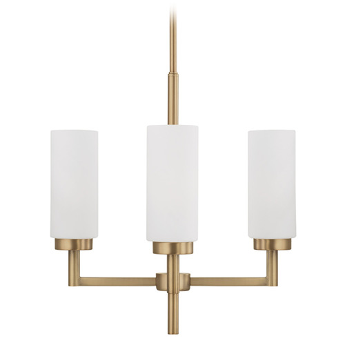 Capital Lighting Alyssa Aged Brass Chandelier