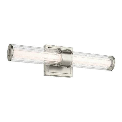 Laurene 18.50-Inch LED Bath Light in Brushed Nickel by Kichler