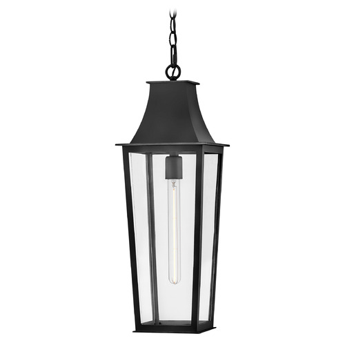 Hinkley Georgetown Black LED Outdoor Hanging Light