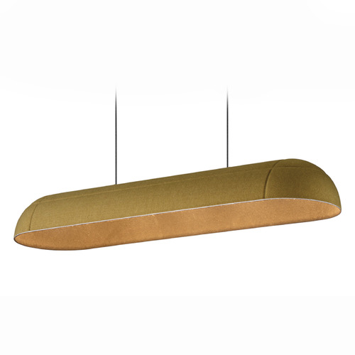 ET2 Lighting Et2 Wimbledon Olive LED Island Light with Oval Shade E34616-OLV