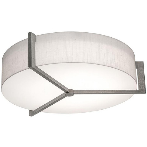 Afx Lighting Apex Weathered Grey Flushmount Light