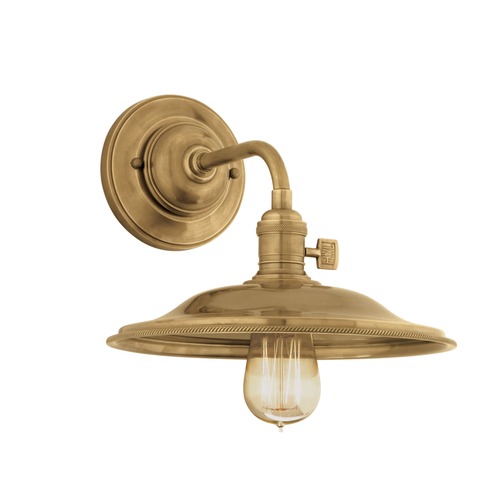 Hudson Valley Lighting Heirloom Aged Brass Sconce by Hudson Valley Lighting 8000-AGB-MS2