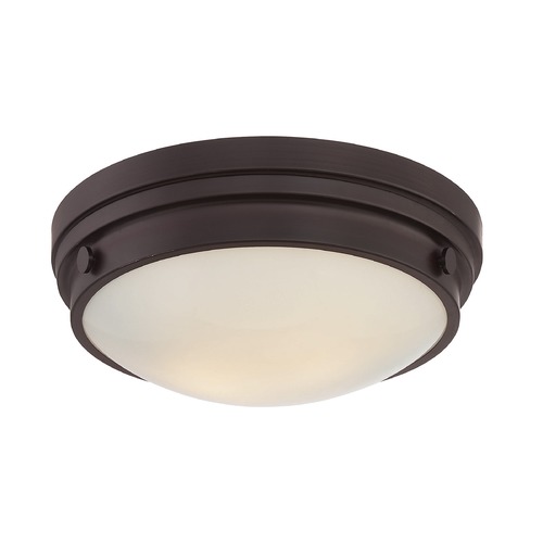 Lucerne English Bronze Flush Mount by Savoy House