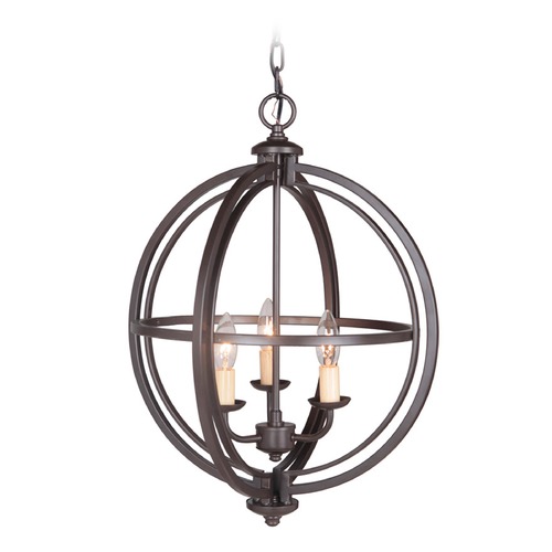 Berkeley 17-Inch Espresso Pendant by Craftmade Lighting