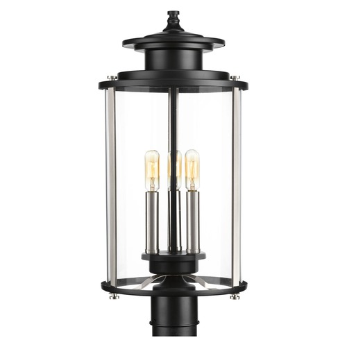 Squire Black Post Light by Progress Lighting