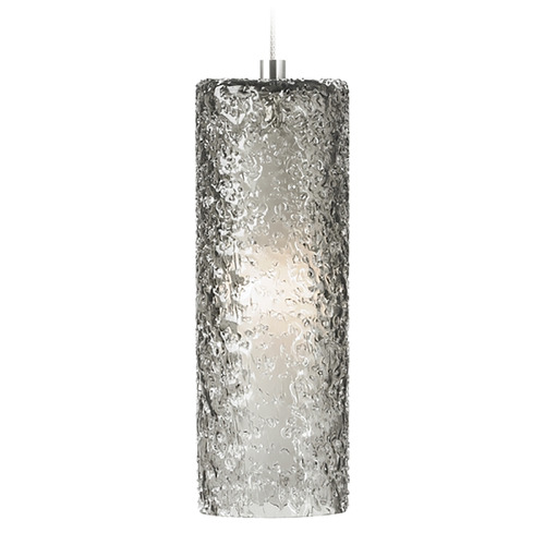 Visual Comfort Modern Collection Mini Rock Candy Monopoint Pendant in Nickel by Visual Comfort Modern 700MPRCKKS
