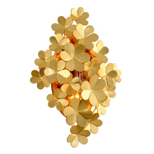 Corbett Lighting Gigi Gold Leaf Sconce by Corbett Lighting 260-14