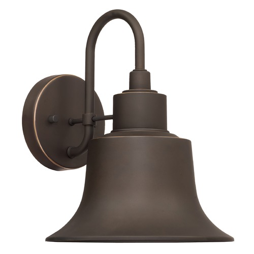 Capital Lighting Brock 11.50-Inch Outdoor Light in Oiled Bronze by Capital Lighting 926311OZ