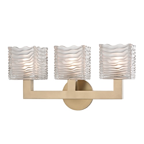 Hudson Valley Lighting Sagamore Aged Brass LED Bathroom Light by Hudson Valley Lighting 5443-AGB