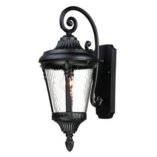 Sentry Black Outdoor Wall Light by Maxim Lighting