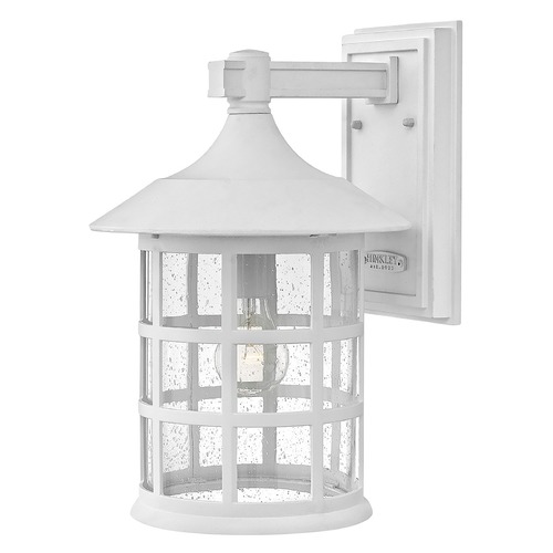 Freeport Coastal Elements 15.25-Inch Wall Lantern in White by Hinkley Lighting