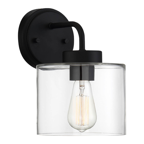 Meridian 10.5-Inch Outdoor Wall Light in Black by Meridian M50034BK