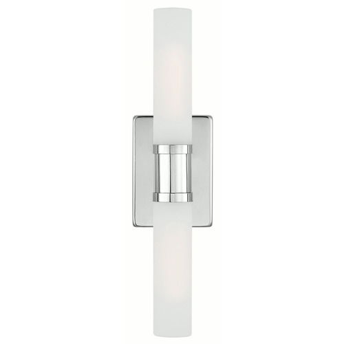 Visual Comfort Studio Collection Keaton Chrome Vertical Bathroom Light