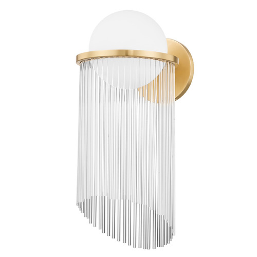 Corbett Lighting Celestial Aged Brass LED Sconce