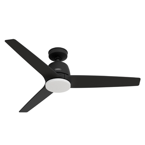 Casablanca Fan Co Malden Matte Black LED Ceiling Fan with Light