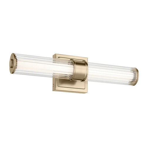 Laurene 18.50-Inch LED Bath Light in Champagne Bronze by Kichler