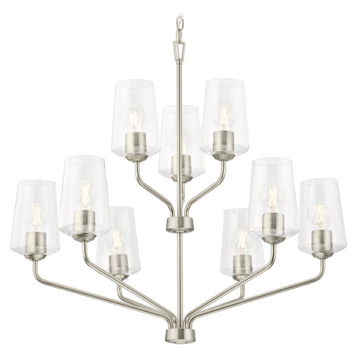 Progress Lighting Celino Brushed Nickel Chandelier