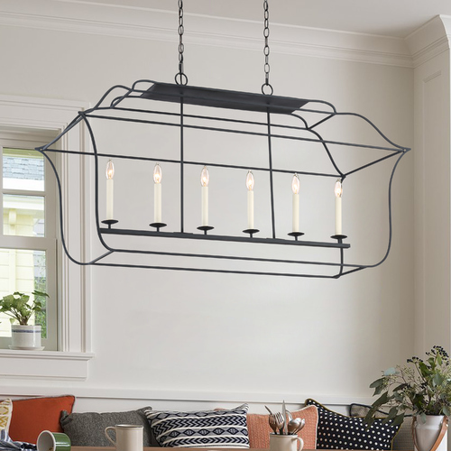 Gallery Royal Ebony Linear Light by Quoizel Lighting