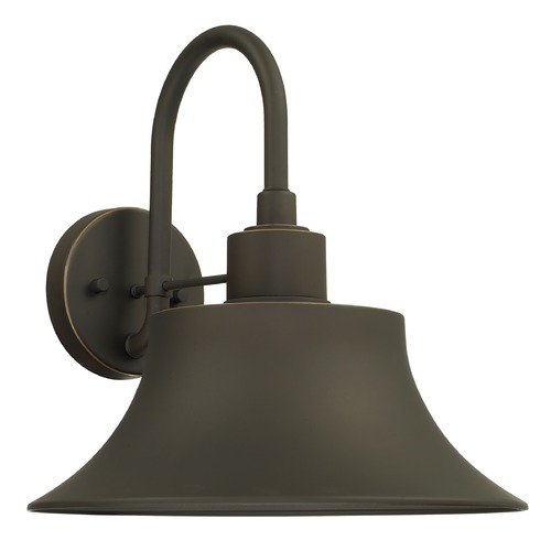Brock 13-Inch Outdoor Light in Oiled Bronze by Capital Lighting