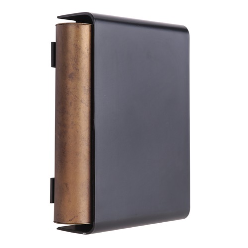 Patina Aged Brass Tubes Chime in Black by Craftmade Lighting