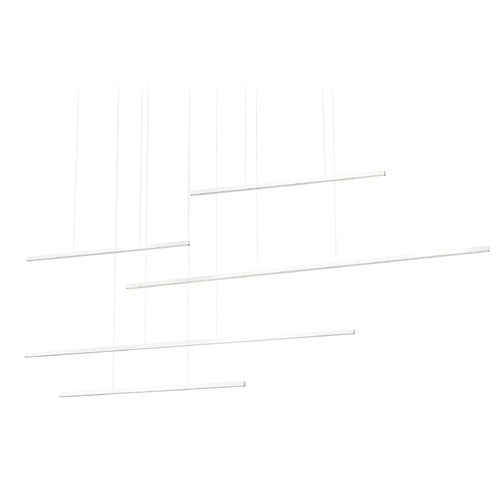 Vega Motion White LED Multi-Light Pendant by Kuzco Lighting